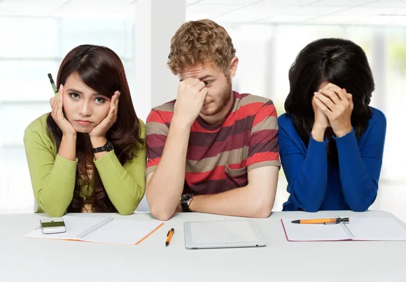 3 student worry about education learning